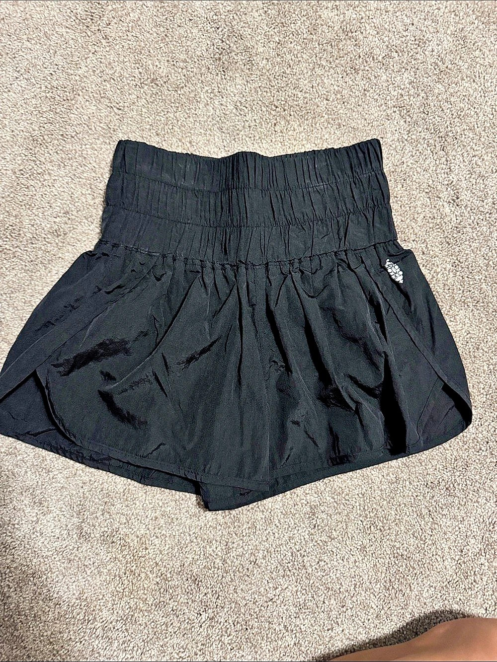 Free People Black Athletic Shorts Size Medium